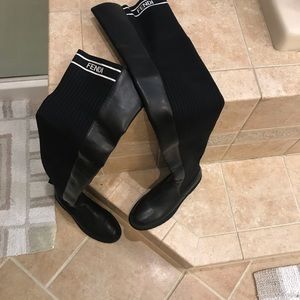Fendi tall boots